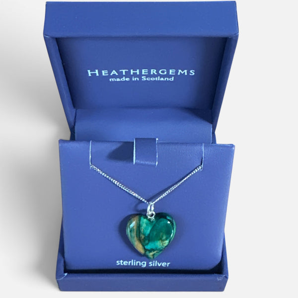 Heathergems Small Heart Pendant SP11