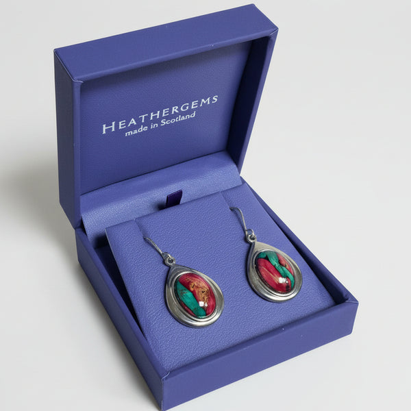 Heathergems Teardrop Earings HE11