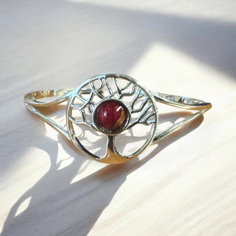 Heathergems Tree of Life Plated Bracelet 
