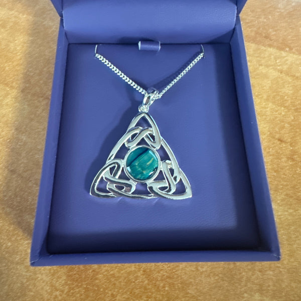 Heathergems Trinity Knot Necklace Pendant