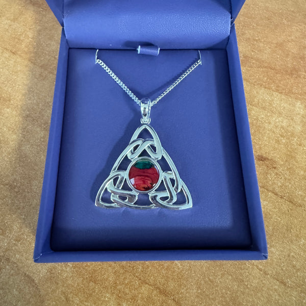 Heathergems Trinity Knot Pendant HP74