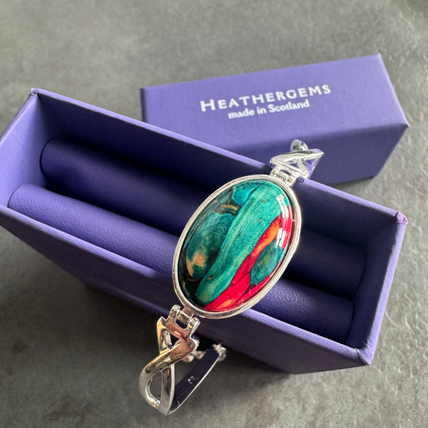 Heathergems Twist Bangle Bracelet 