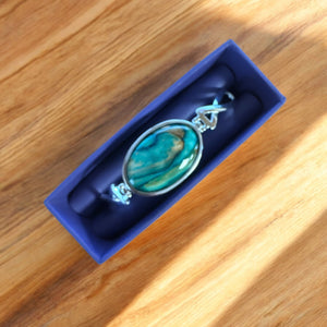 Heathergems Twist Bangle Bracelet