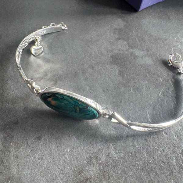 Heathergems Twist Bangle Bracelet 