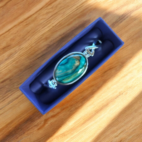 Heathergems Twist Bangle Bracelet