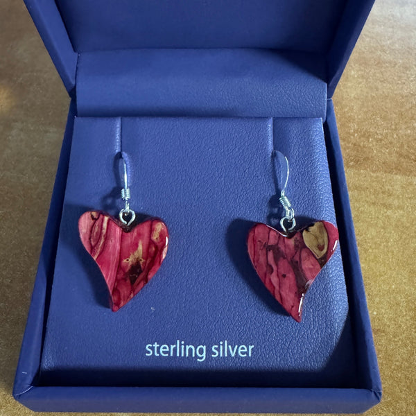 Heathergems heart Shaped Earings