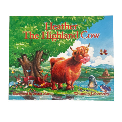 Heather the HIghland Cow Book