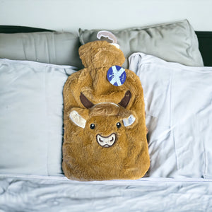 Highland Cow Hot water bottle2L