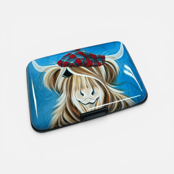 Highland Cow Hamish  RFID Card Holder