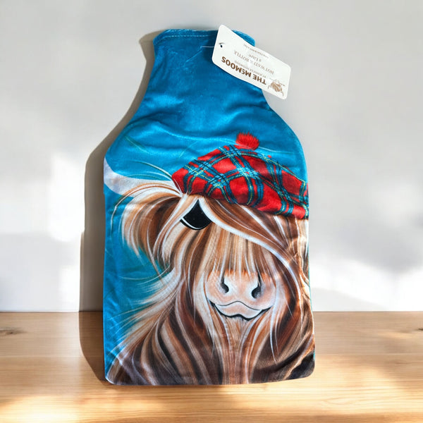 Highland Cow Hot water Bottle Hamish