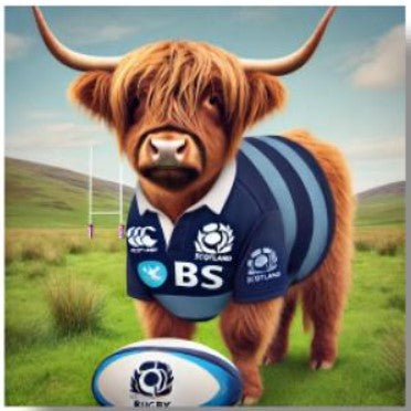 Highland Cow Magnet