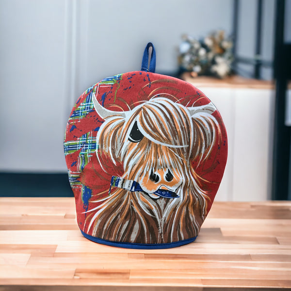 Highland Cow Tea Cosy Scottish 