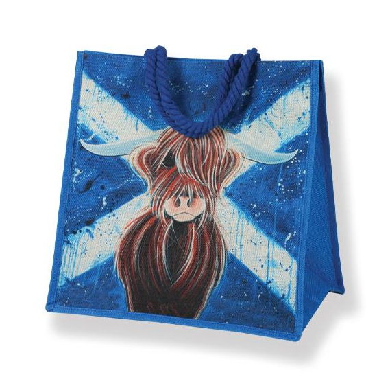 Highlander Highland Cow Jute Bag