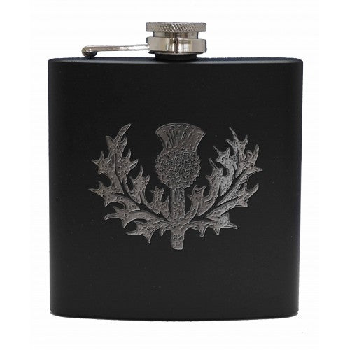 Hip Flask Black Thistle 