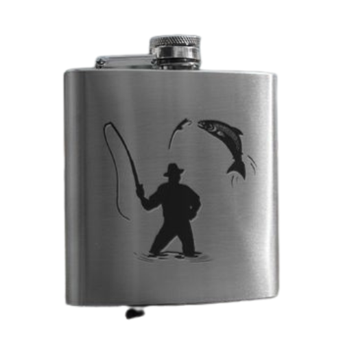 Hip Flsk Fisherman .