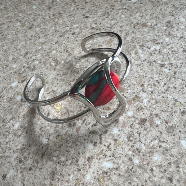 Heathergems Heart Bangle Bracelet HBA23