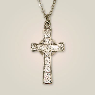 Iona Cross Pendant necklace from Art Pewter.