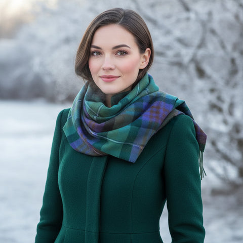 Isle of Sky Tartan Stole Lambswool