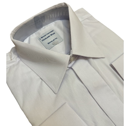 J Woods Standard Collar Shirt in White