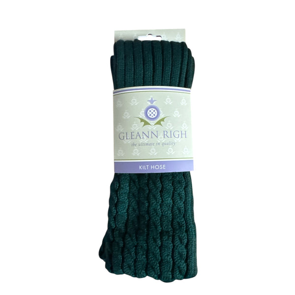 Kilt Socks in Alness Bottle Green