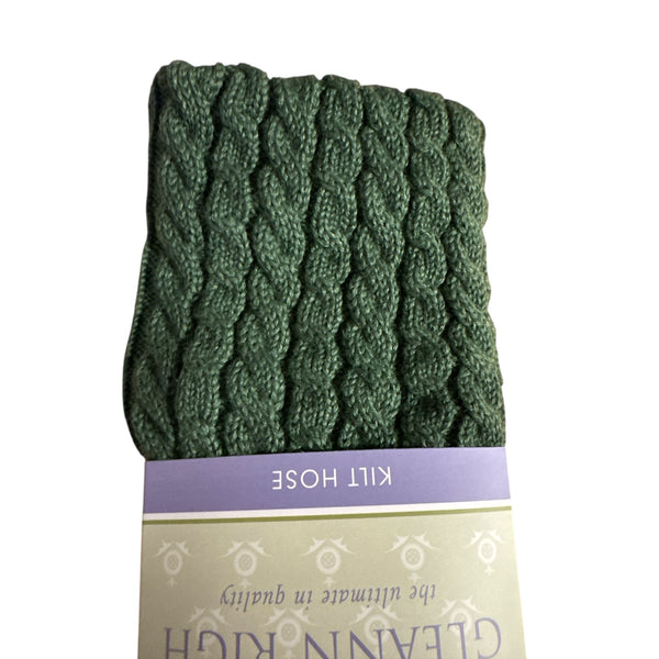 Kilt Socks in Alness Lovat Green