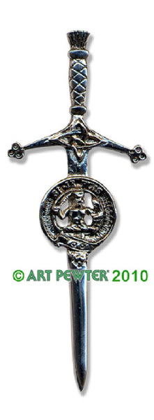 Livingston Clan Crest Kilt Pin