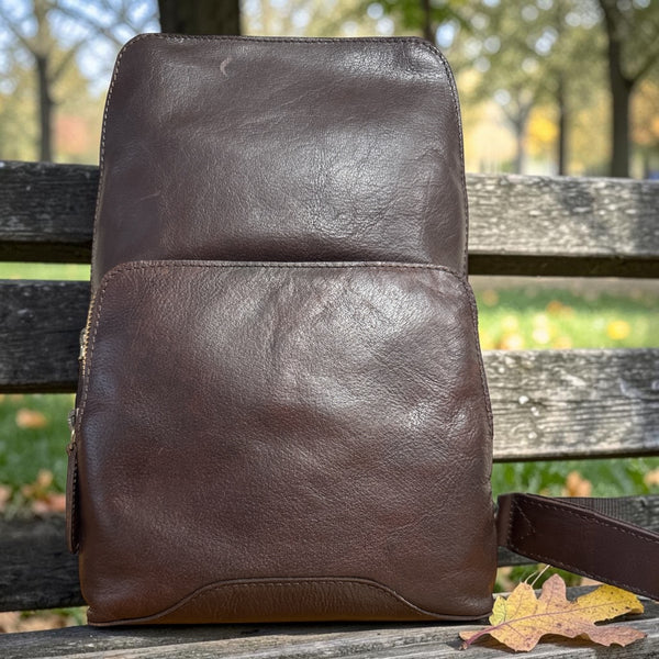 Leather Luxury Sling Bag G-39
