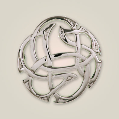 Lindisfarne Celtic Interlace Brooch 