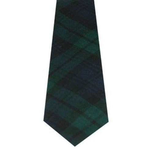 Lochcarron Black Watch Tartan Wool Tie