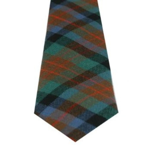 Lochcarron Macduff Hinting Ancient Modern Tartan Wool Tie