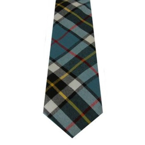Lochcarron Thompson Blue Tartan Wool Tie