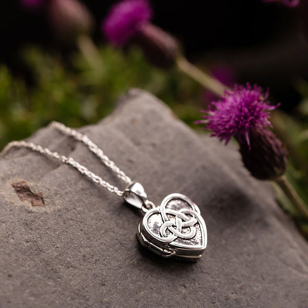 Locket Silver Celtic