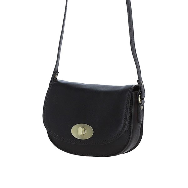 Leather Small Saddle Bag M-90