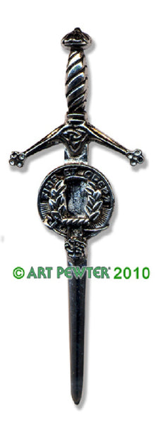 Macarthur Clan Crest kilt PIn