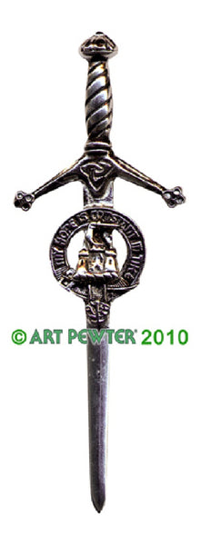 Macdonald of Clanranald Clan Crest kilt PIn