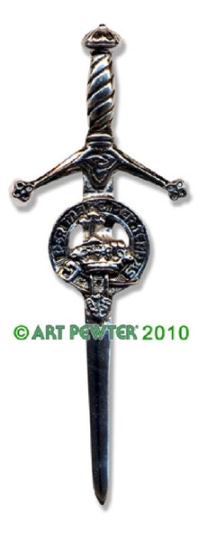 Macdonald of the Isles Clan Crest kilt PIn