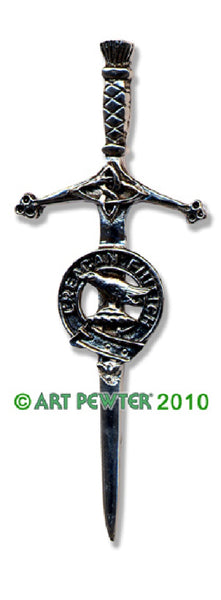 Macdonnell Clan Crest kilt PIn