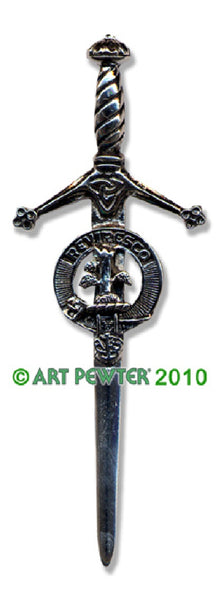 Macewan Clan Crest kilt PIn