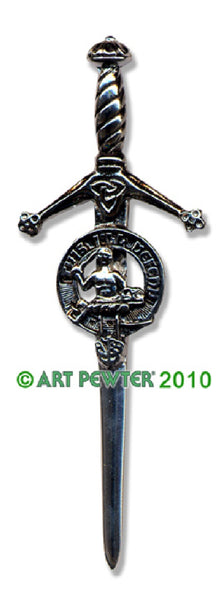 Macfarlane Clan Crest kilt PIn