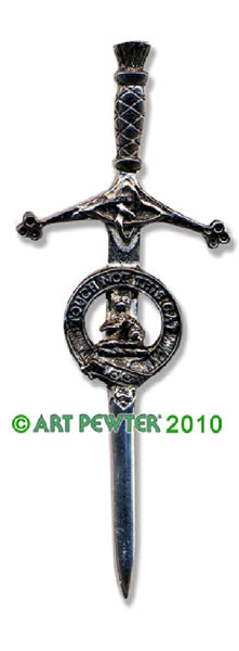Macgillivray Clan Crest kilt PIn