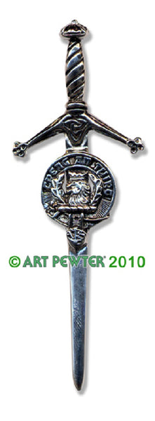 Maclaren Clan Crest kilt PIn