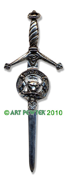 Clan Crest Kilt Pin Made In Scotland - M