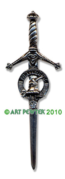 Macrae Clan Crest kilt PIn