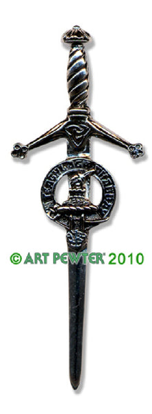 morrison Clan Crest kilt PIn