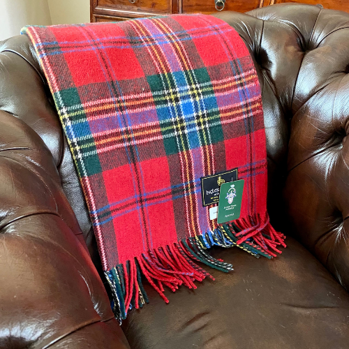 MacLean-Duart Tartan Knee Blanket
