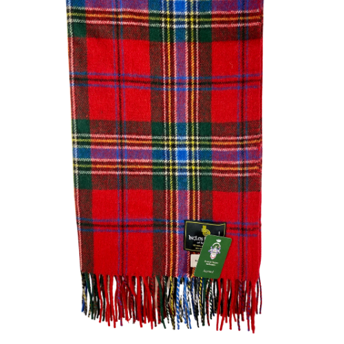 MacLean-Duart Tartan Knee  Wool Throw