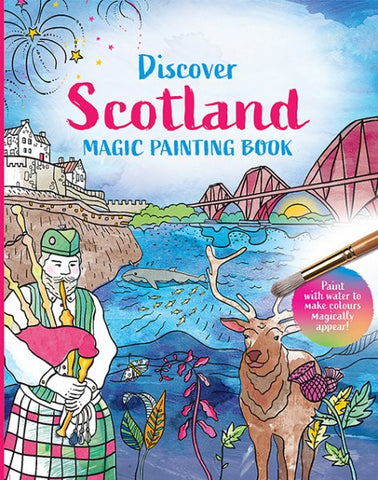Magic Painting Book: Scotland