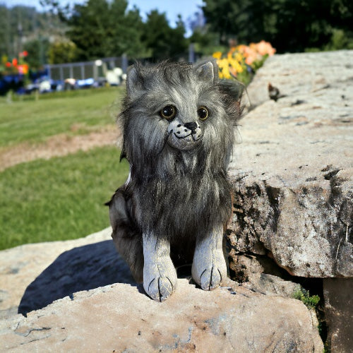 Maine Coon Cat Doorstop Dora Designs.