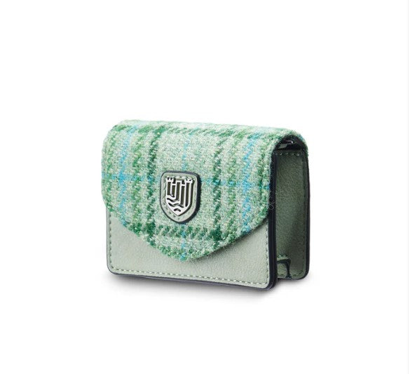 Mint Harris Tweed Card Case