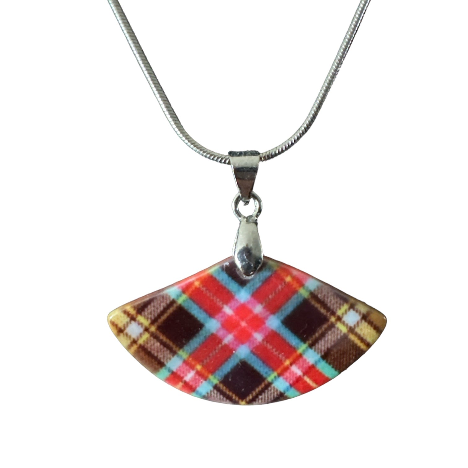 Multi Tartan Necklace